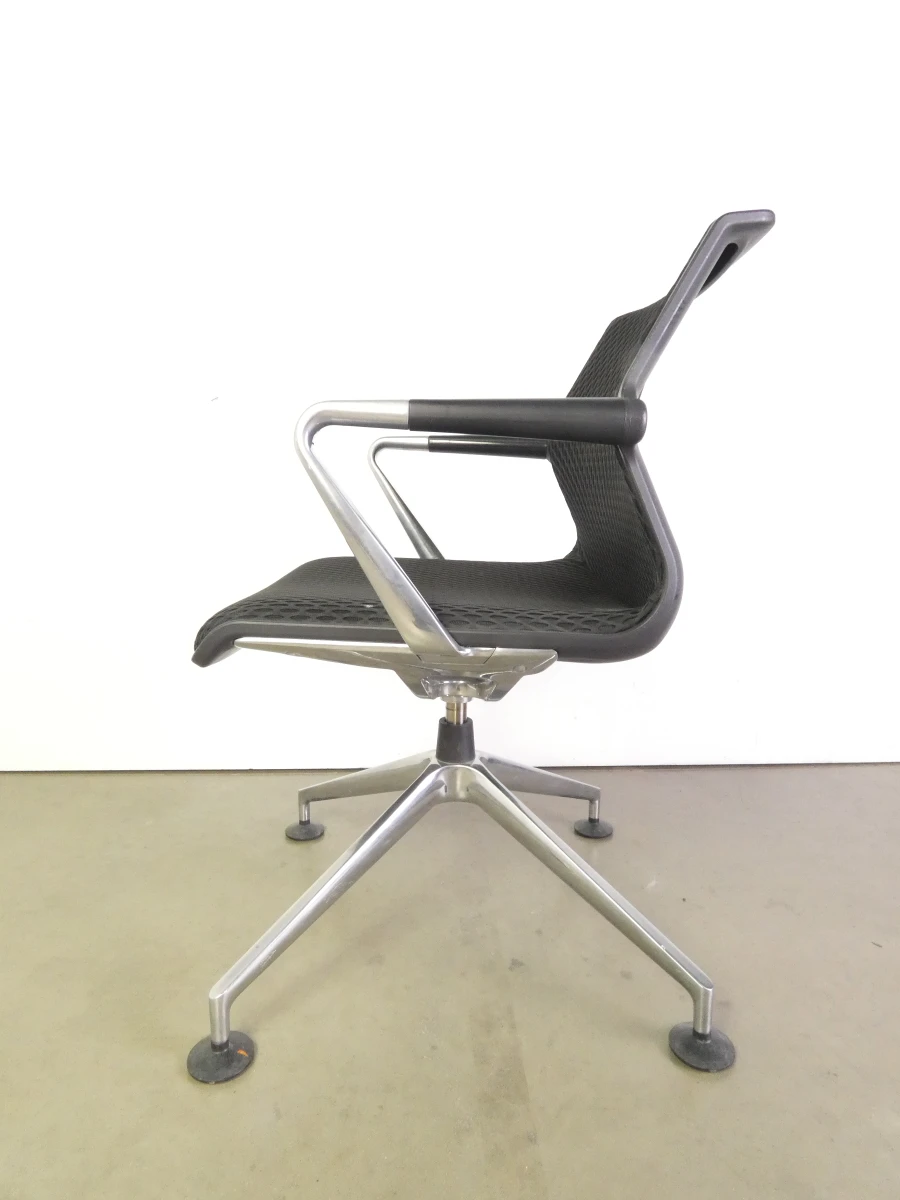 Set van 4 Vitra Unix Designstoelen
