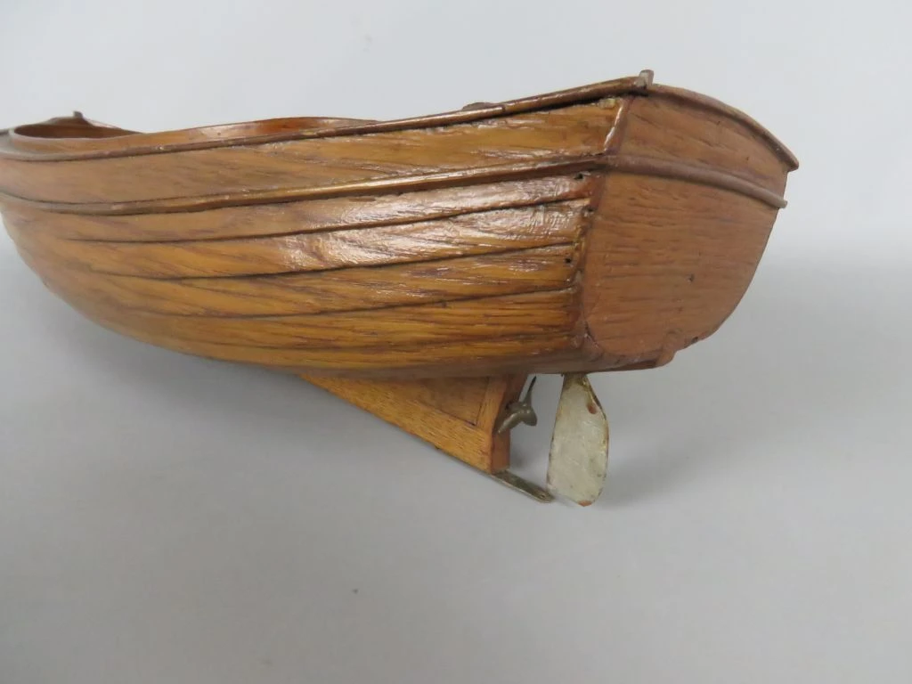 Houten modelboot decoratief