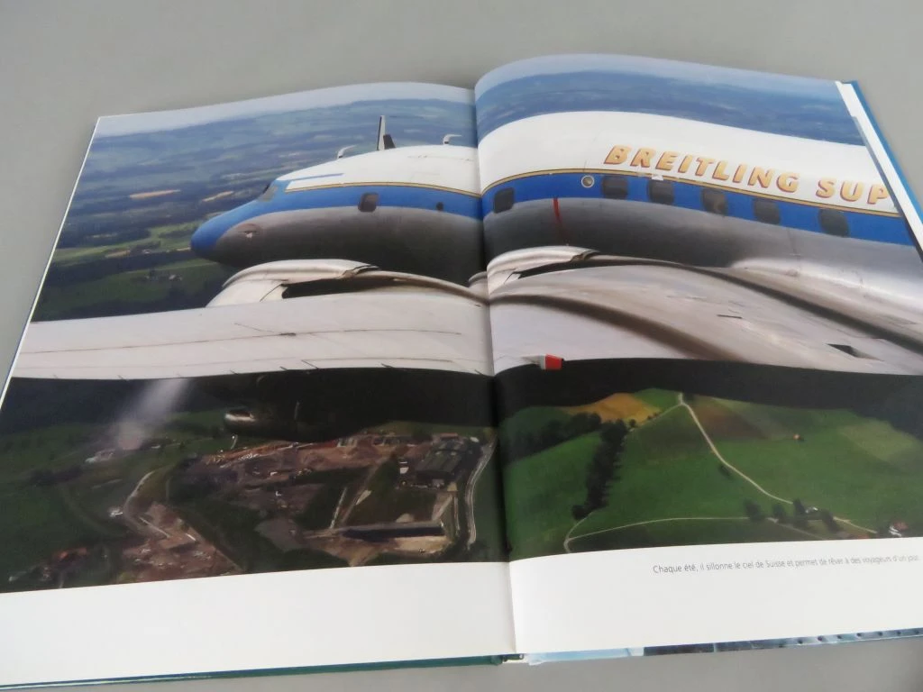 Set van 4 boeken over Lockheed Constellation vliegtuigen
