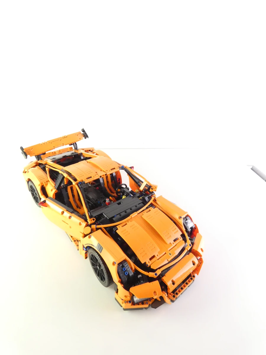 Technisch LEGO model van de sportwagen GT3RS