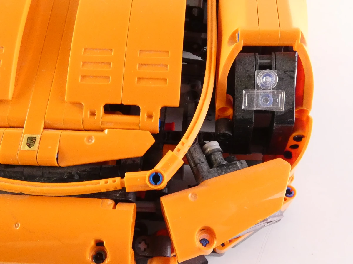 Technisch LEGO model van de sportwagen GT3RS