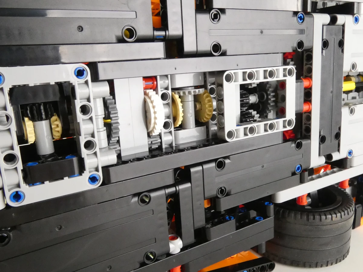 Technisch LEGO model van de sportwagen GT3RS