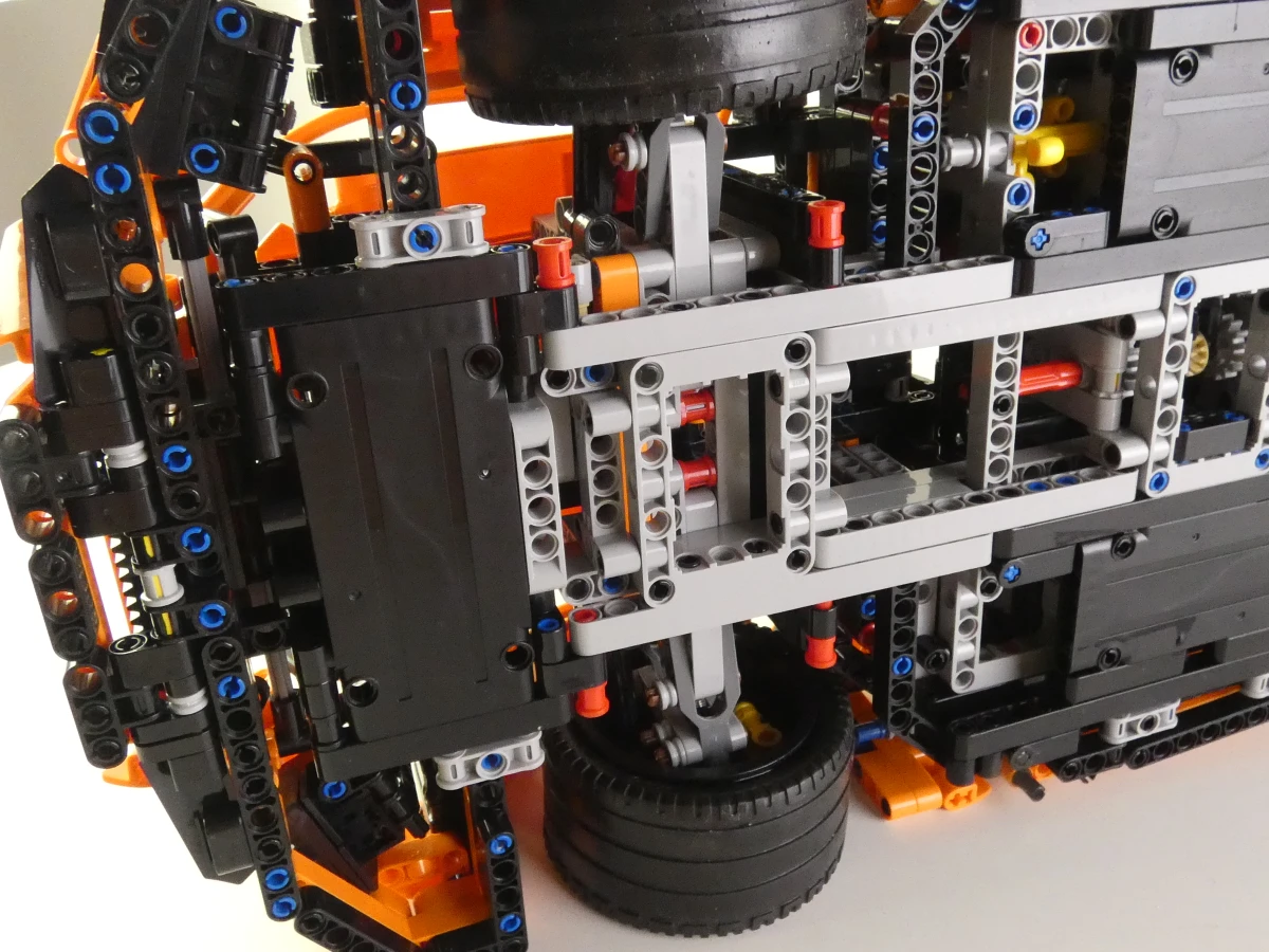 Technisch LEGO model van de sportwagen GT3RS