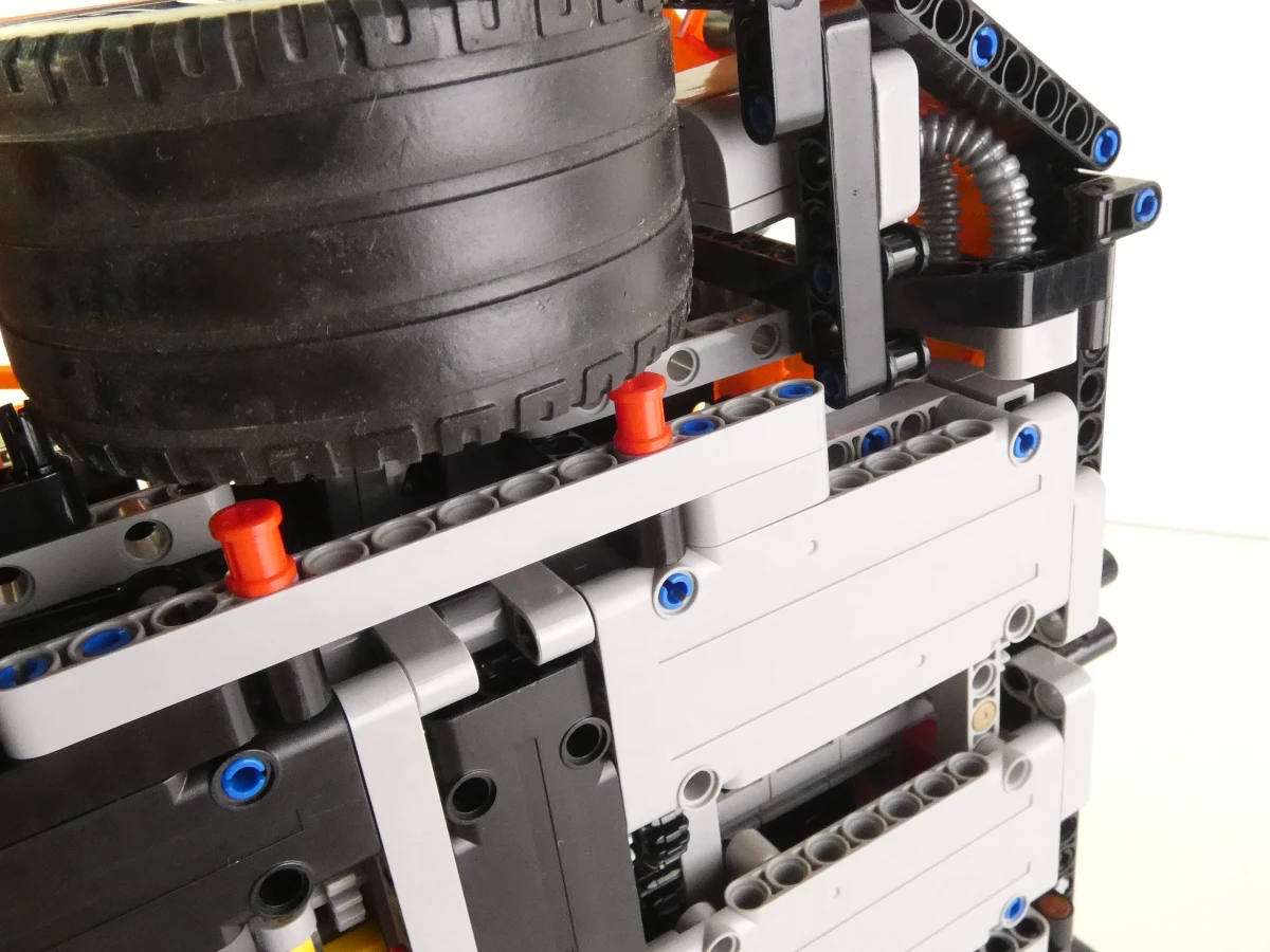 Technisch LEGO model van de sportwagen GT3RS