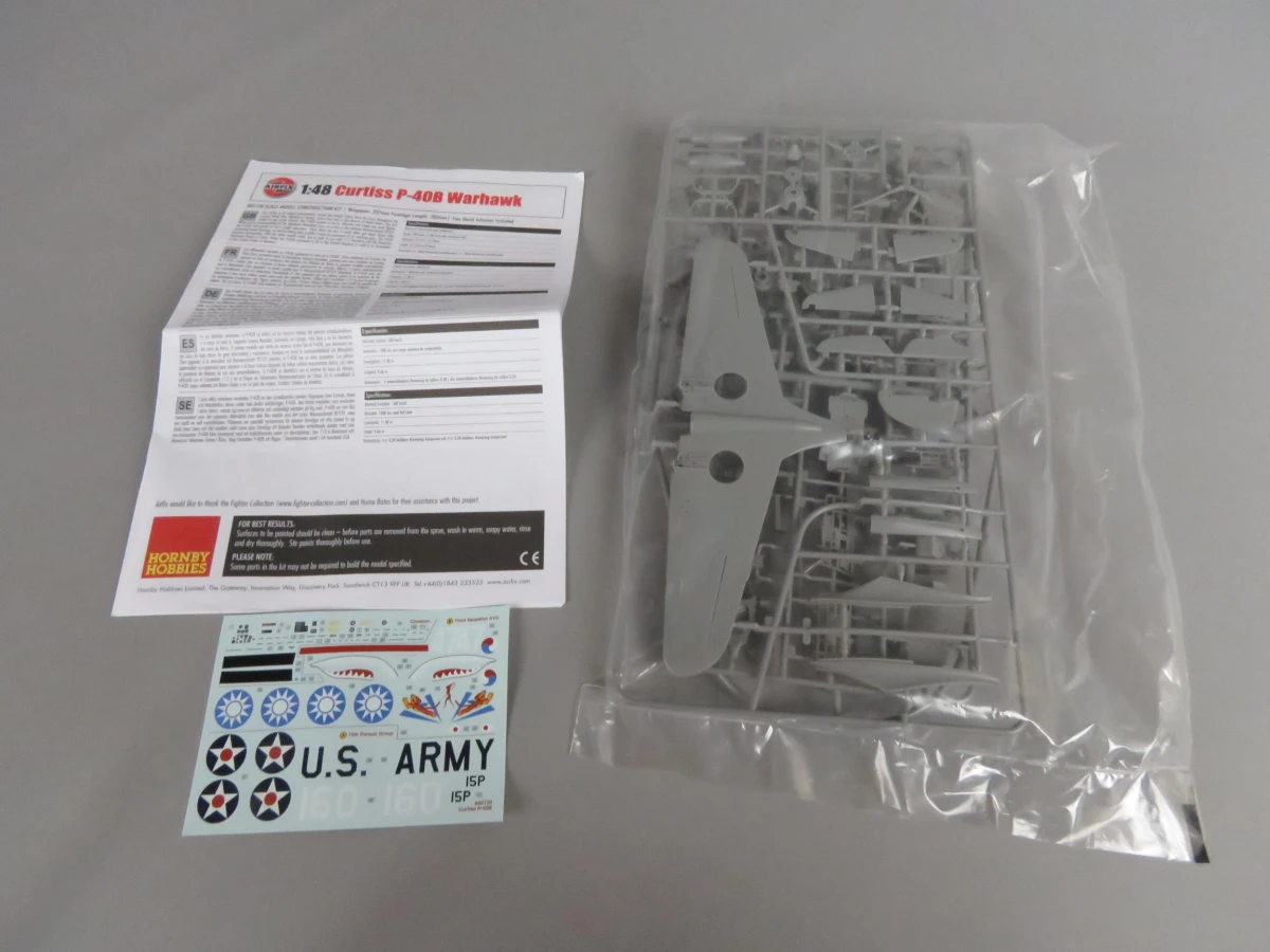 Airfix Curtiss P-40B Warhawk