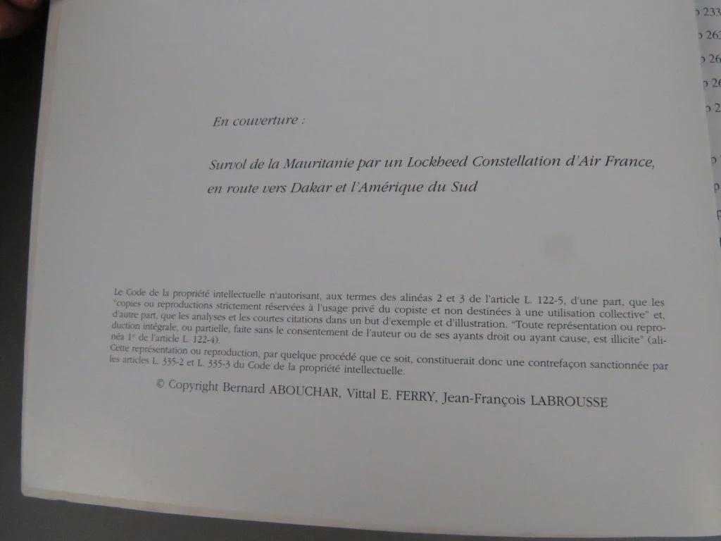 Set van 8 boeken over Air France en luchtvaartgeschiedenis