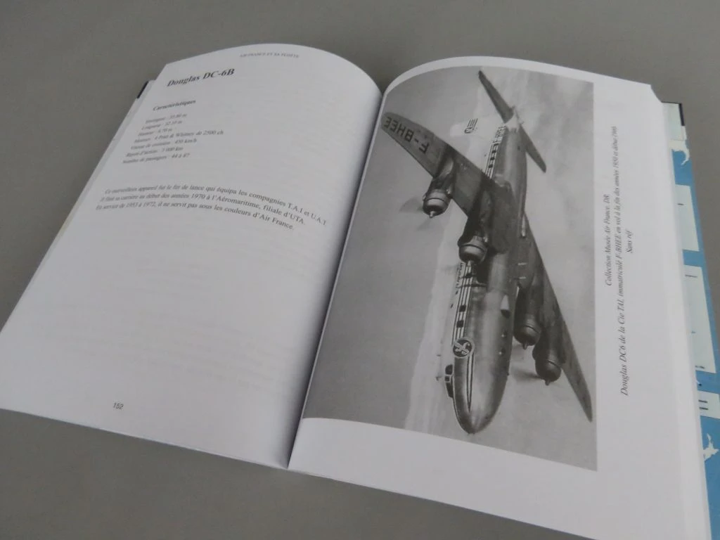 Set van 8 boeken over Air France en luchtvaartgeschiedenis