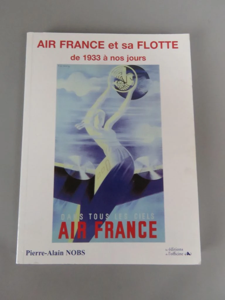 Set van 8 boeken over Air France en luchtvaartgeschiedenis