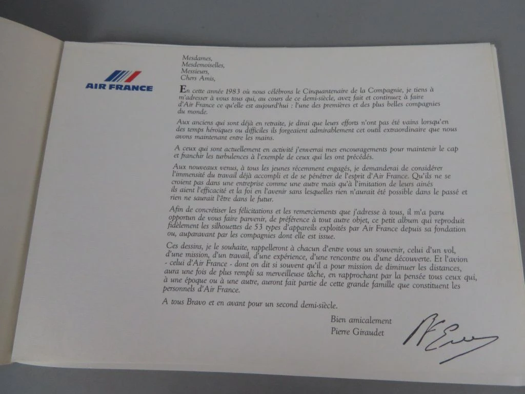 Set van 8 boeken over Air France en luchtvaartgeschiedenis