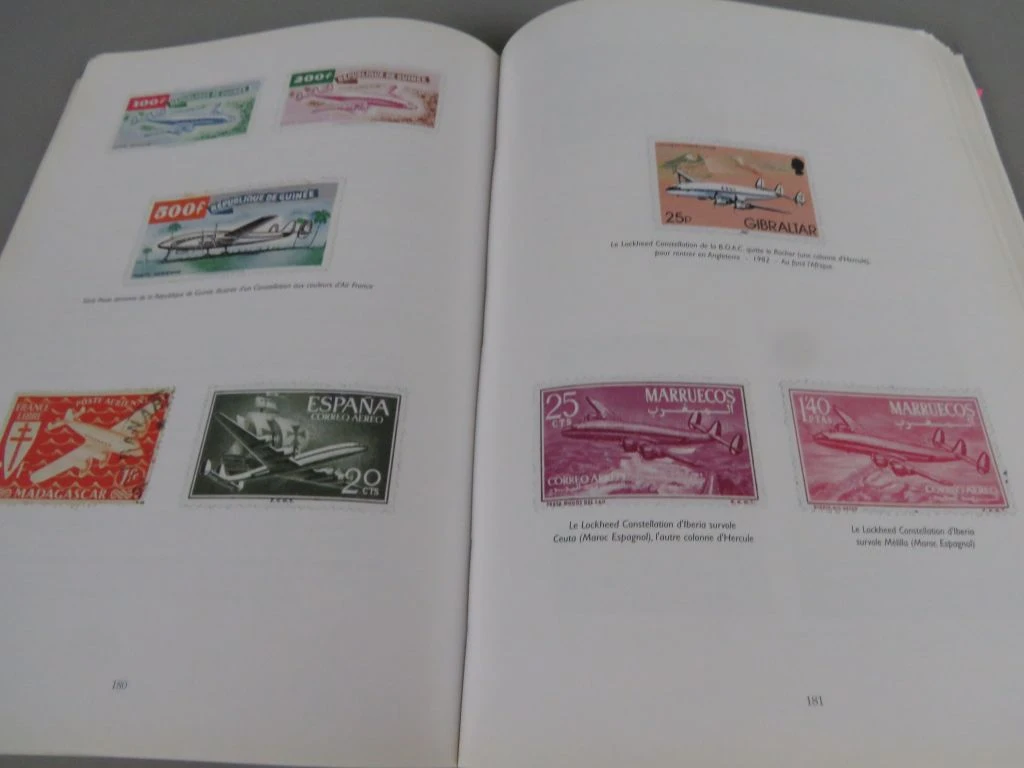 Set van 8 boeken over Air France en luchtvaartgeschiedenis