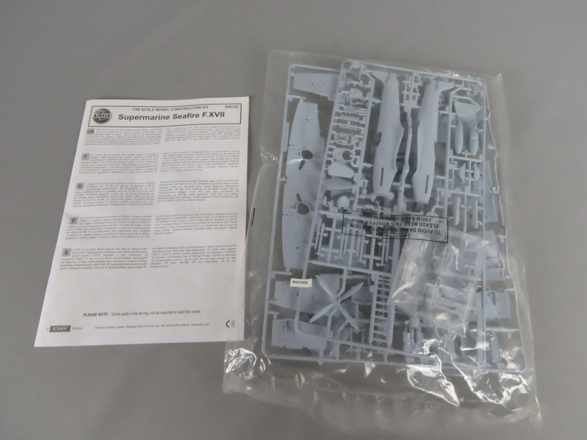 Airfix modelbouw Seafire F.XVII