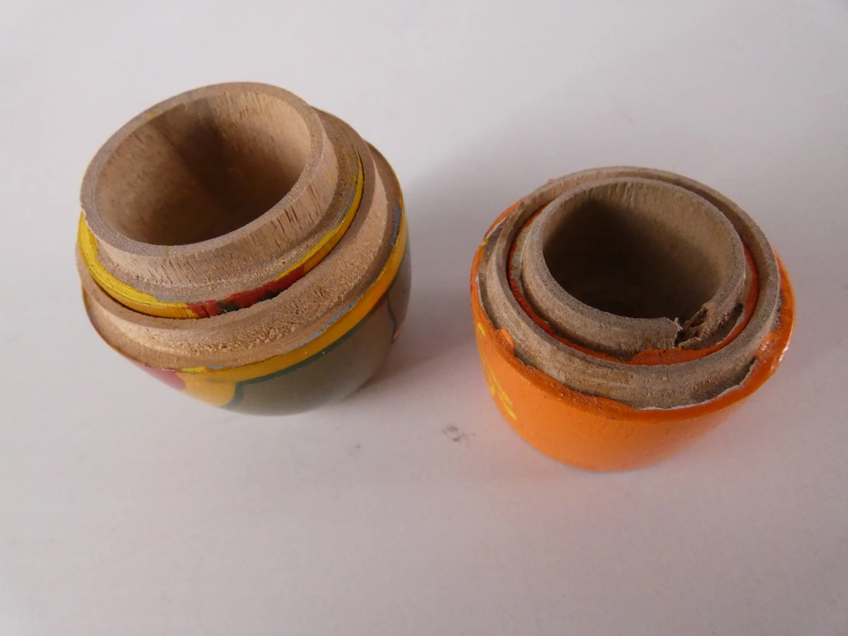 Set van 21 matroesjka poppen