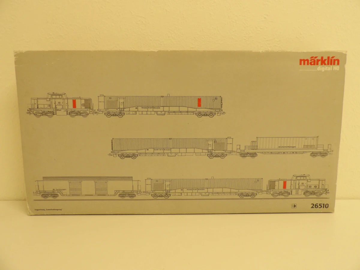 Märklin H0 26510 Tunnel 'reddingstrein'