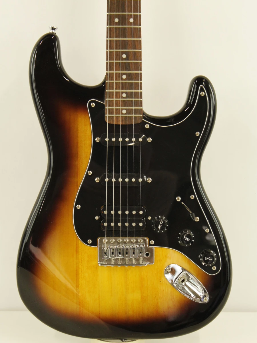 Elektrische gitaar Squier Affinity Strat HSS Brown Sunburst
