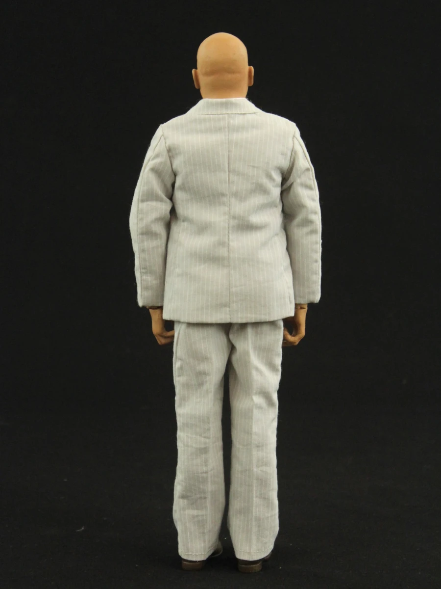 Lex Luthor actiefiguur 1/6 schaal in lichtgrijs pak