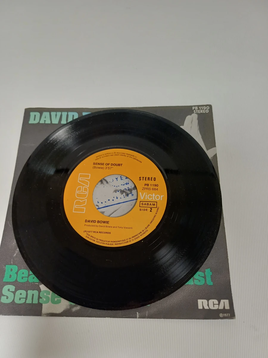 3 David Bowie 7" singles