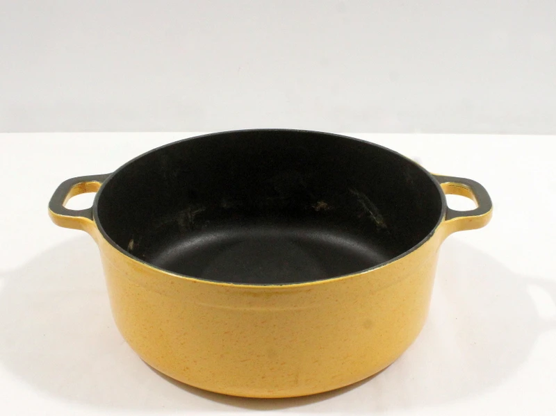 Invicta Vintage Gietijzeren Cocotte, Frankrijk ca. 1970–1985