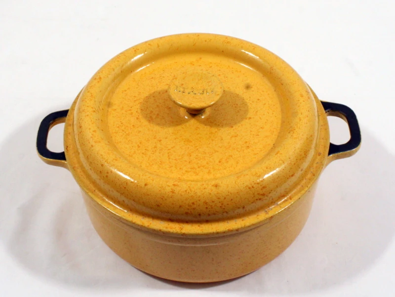 Invicta Vintage Gietijzeren Cocotte, Frankrijk ca. 1970–1985