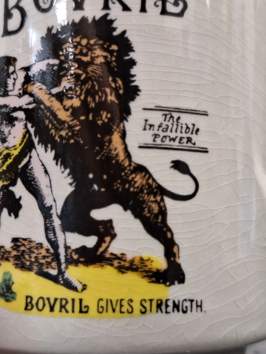 Set van 12 vintage Bovril-reclamemokken - Lord Nelson Pottery, Engeland 1976 - foto 5