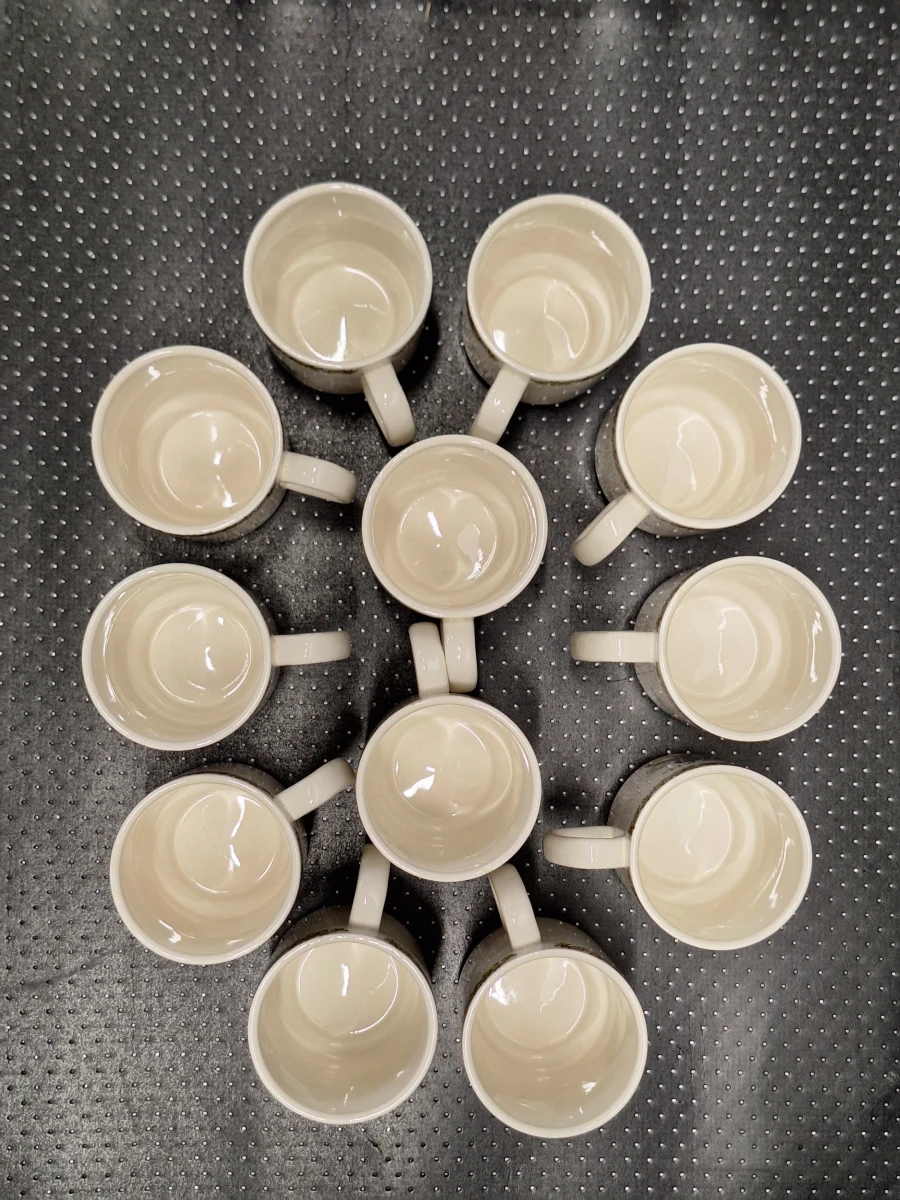Set van 12 vintage Bovril-reclamemokken - Lord Nelson Pottery, Engeland 1976 - foto 7