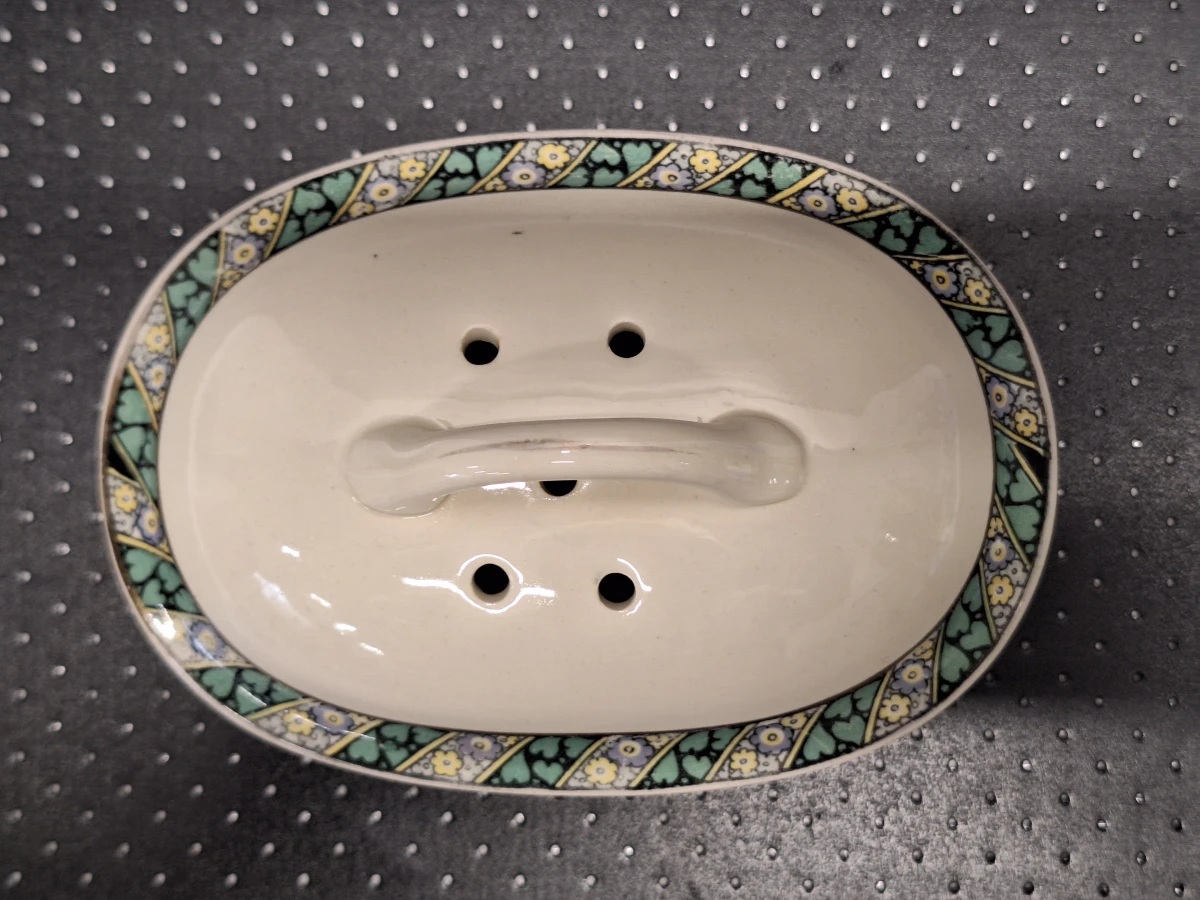 Antiek 5-delig Villeroy & Boch lampetstel “Bosna” - Jugendstil, circa 1900 - foto 22