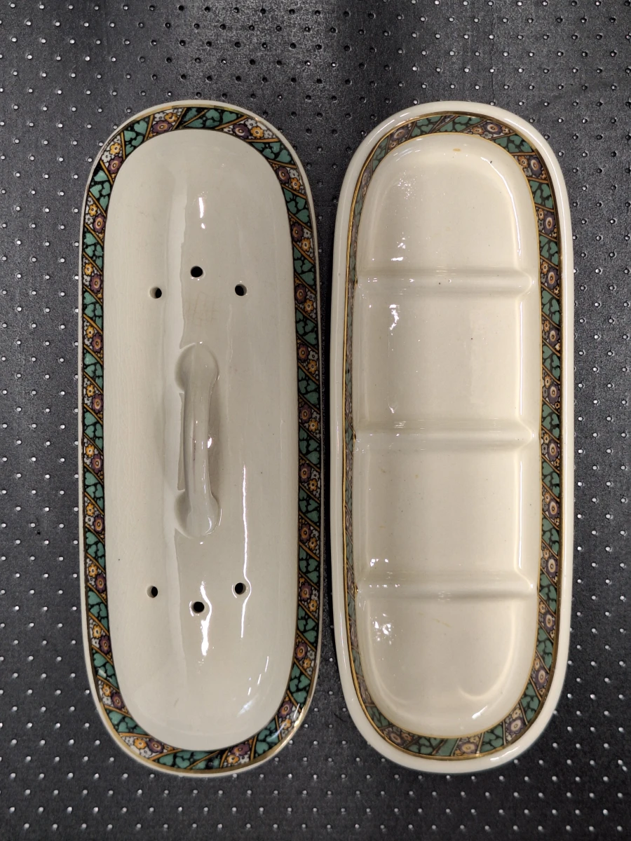 Antiek 5-delig Villeroy & Boch lampetstel “Bosna” - Jugendstil, circa 1900 - foto 17