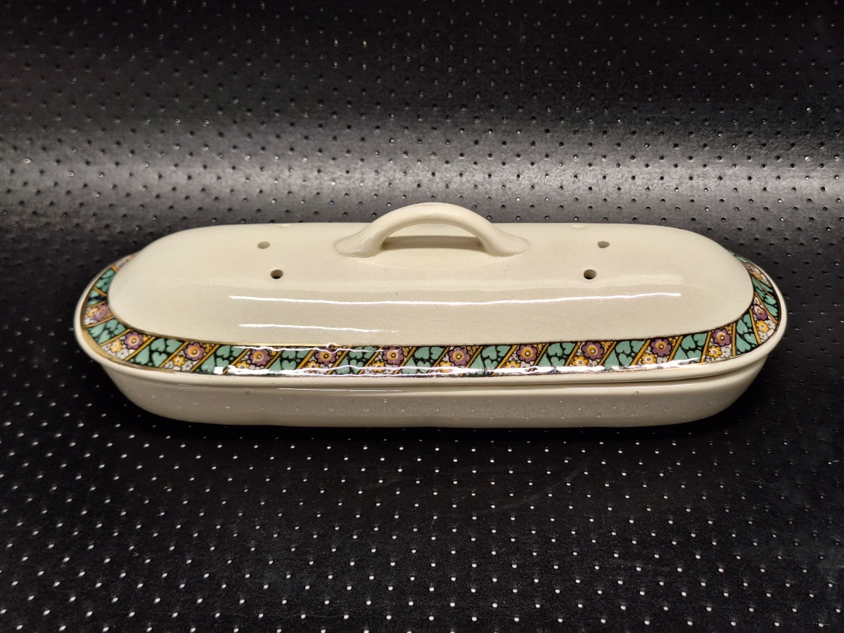 Antiek 5-delig Villeroy & Boch lampetstel “Bosna” - Jugendstil, circa 1900 - foto 16