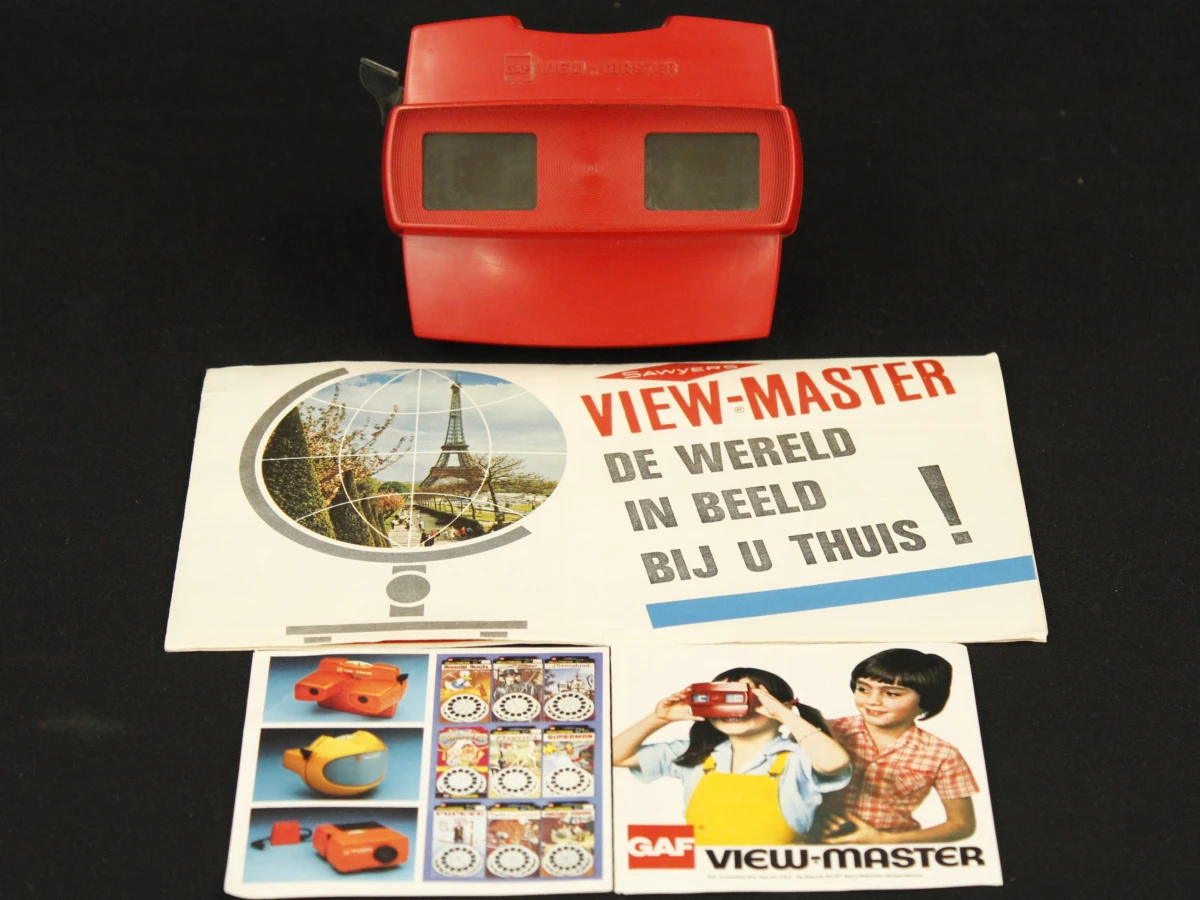 Vintage View-Master met schijven en boekjes