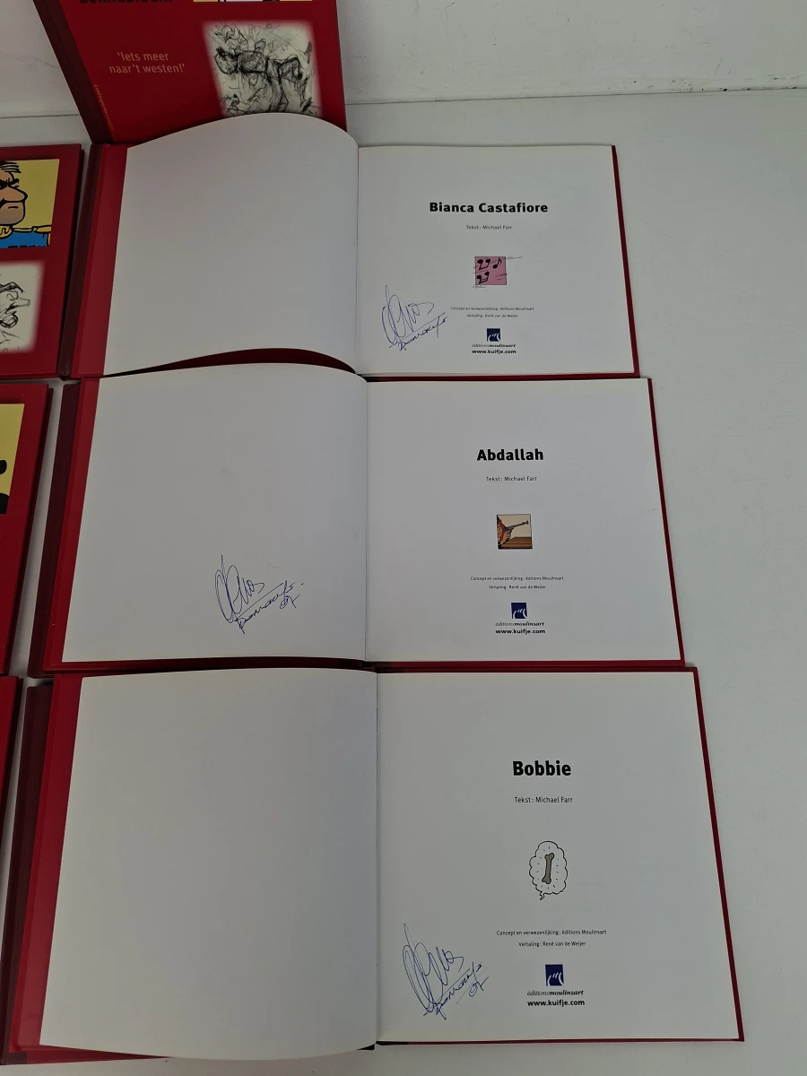 🚨 VOLLEDIGE SET: 10x Kuifje Monografieën (2007) – Luxe hardcovers (Mogelijk gesigneerd) - foto 4