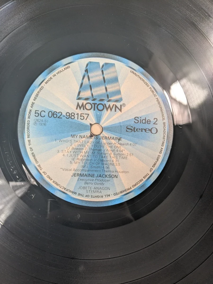 Vinylplaat My Name Is Jermaine van Jermaine Jackson