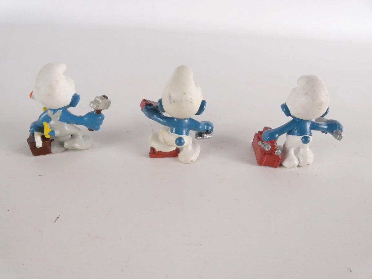 Lot van 28 Smurfenfiguren – Schleich & Peyo