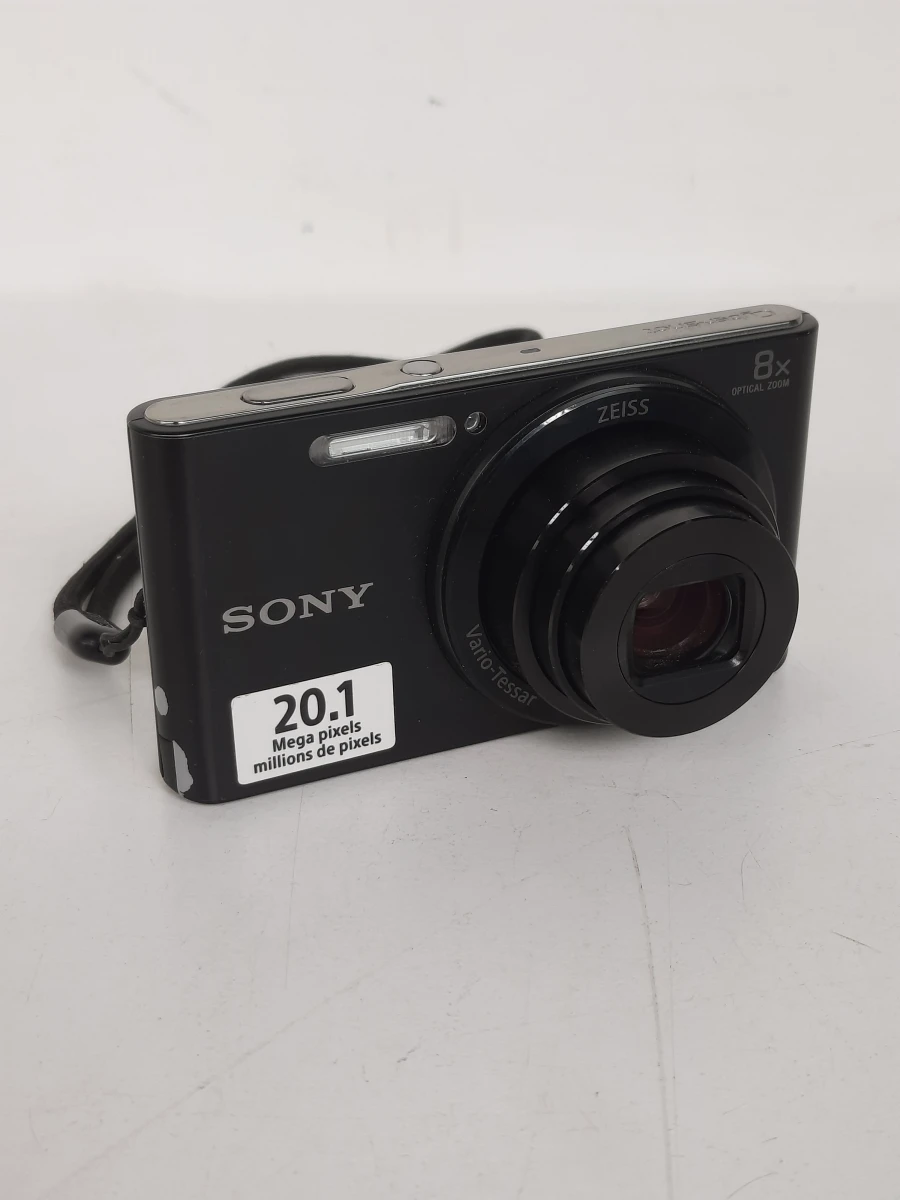 Compacte Sony Cyber-shot DSC-W830 Camera + Oplader & Hoesje – 20.1 Megapixel