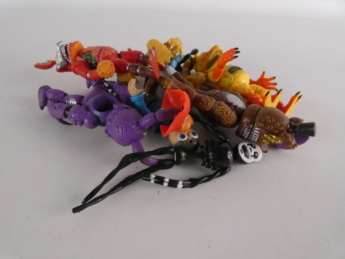 Lot Five Nights at Freddy's (FNAF) actiefiguren