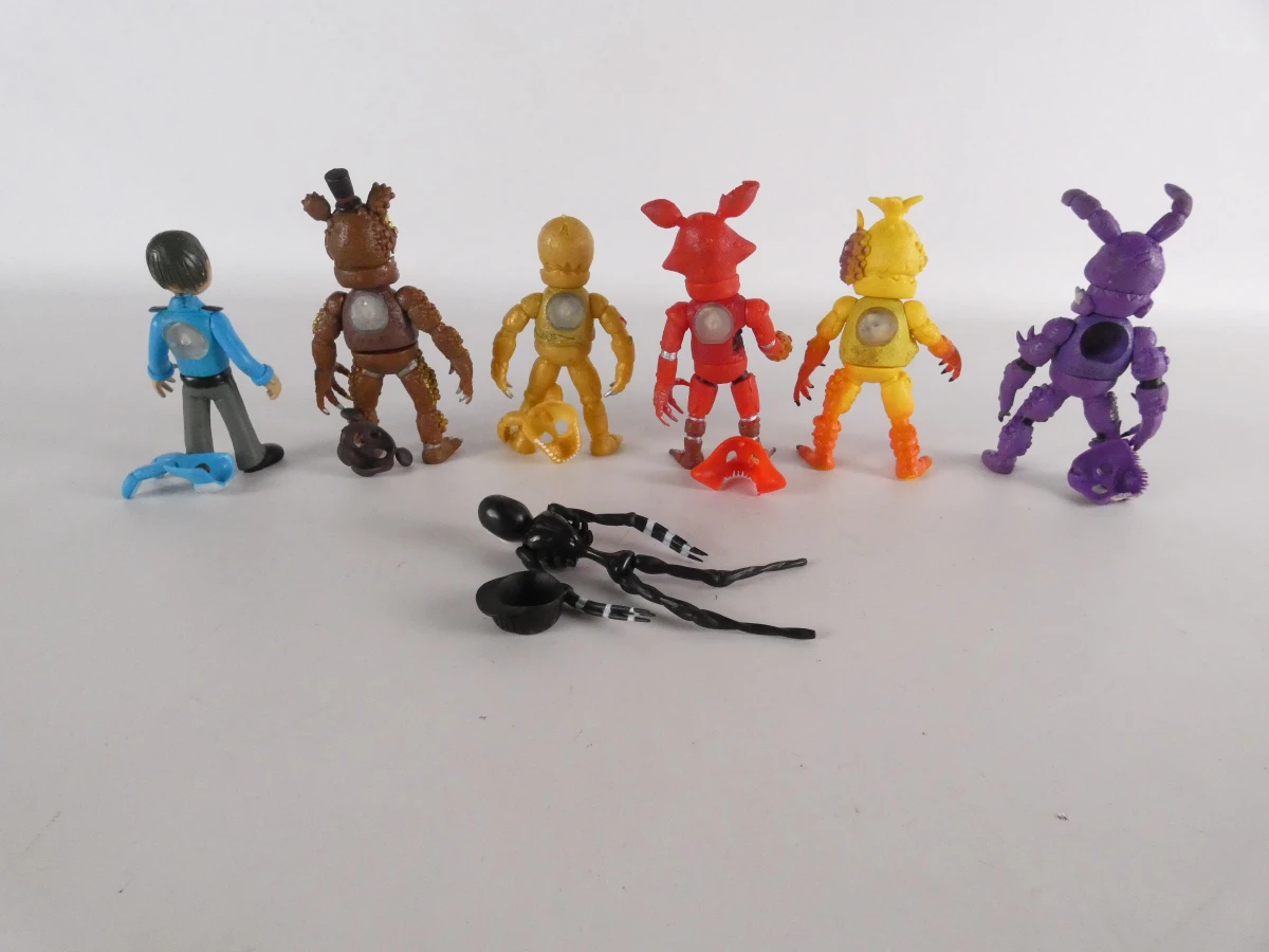 Lot Five Nights at Freddy's (FNAF) actiefiguren