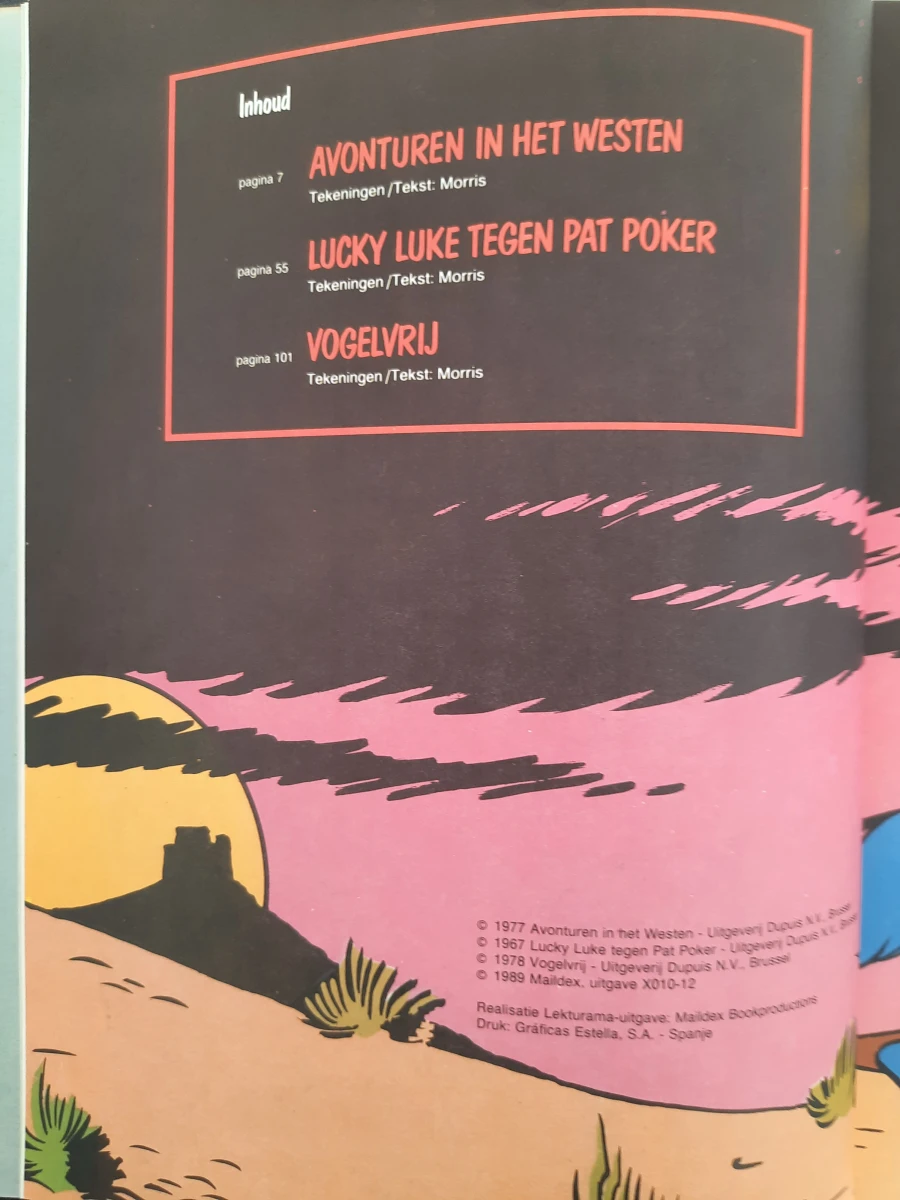 🤠 Luxe Hardcover Lucky Luke Collectie – 3 Klassieke Avonturen (Lekturama / Maildex) - foto 5