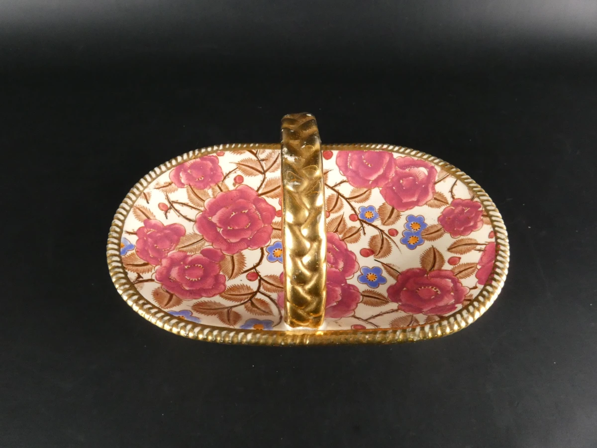 Boch Frères Keramis 'Shanghai' – Set van 2 Art Deco schalen