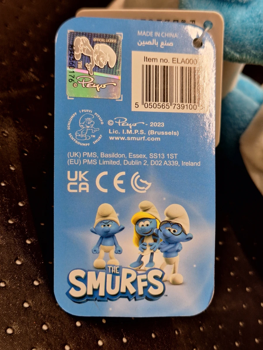 Grote smurfenverzameling – 40 vintage smurfenfiguren + Grote Smurf & Smurfin knuffels (Peyo) - foto 13