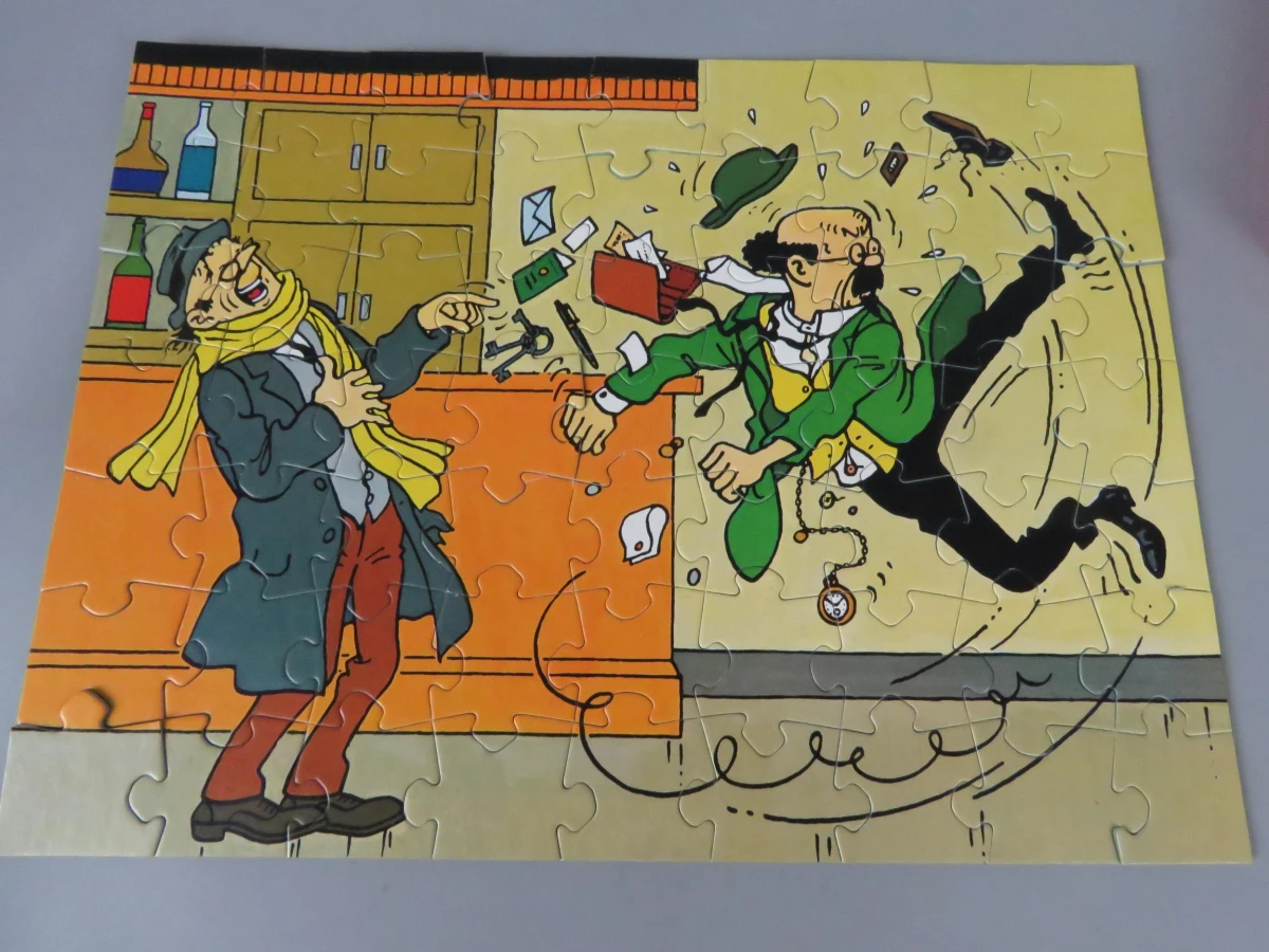 3 puzzels kuifje