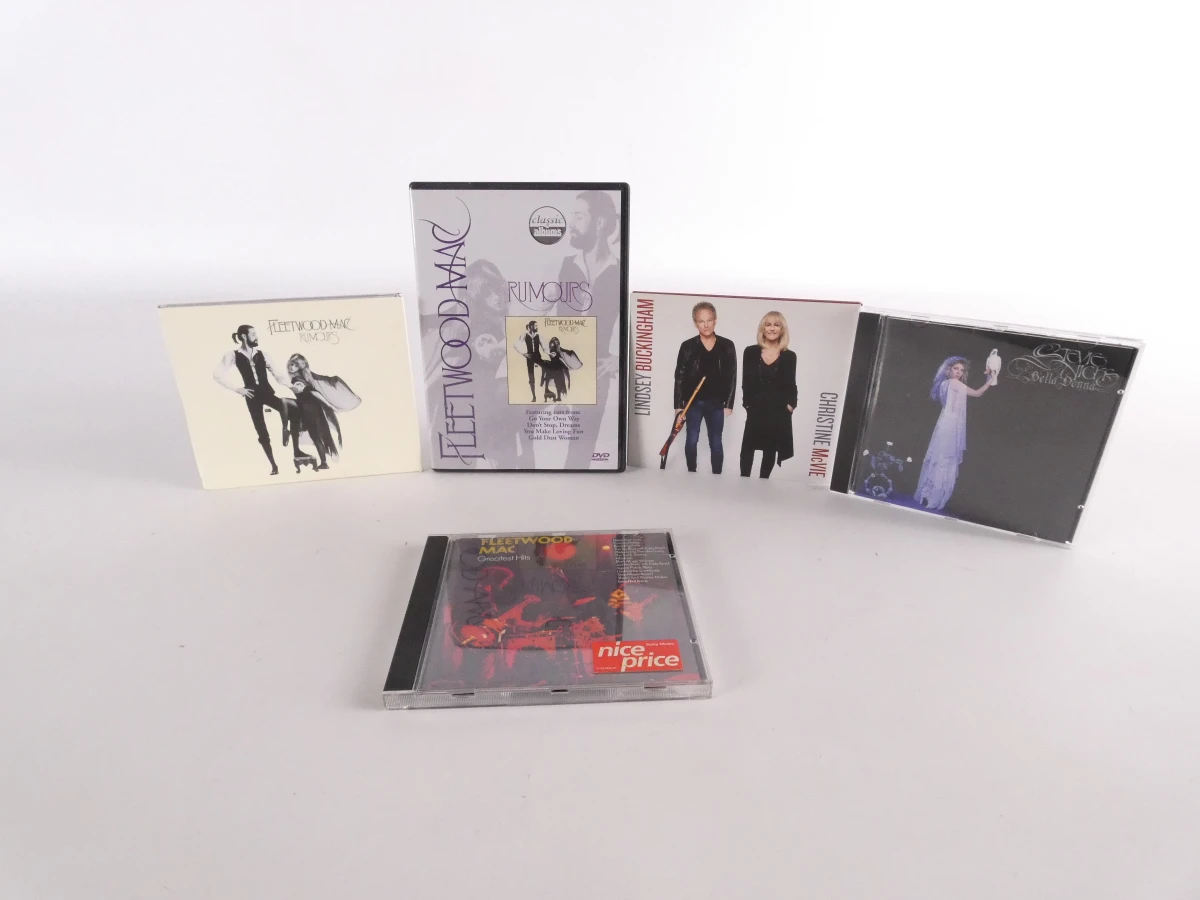 Fleetwood Mac CD's en DVD's muziekcollectie