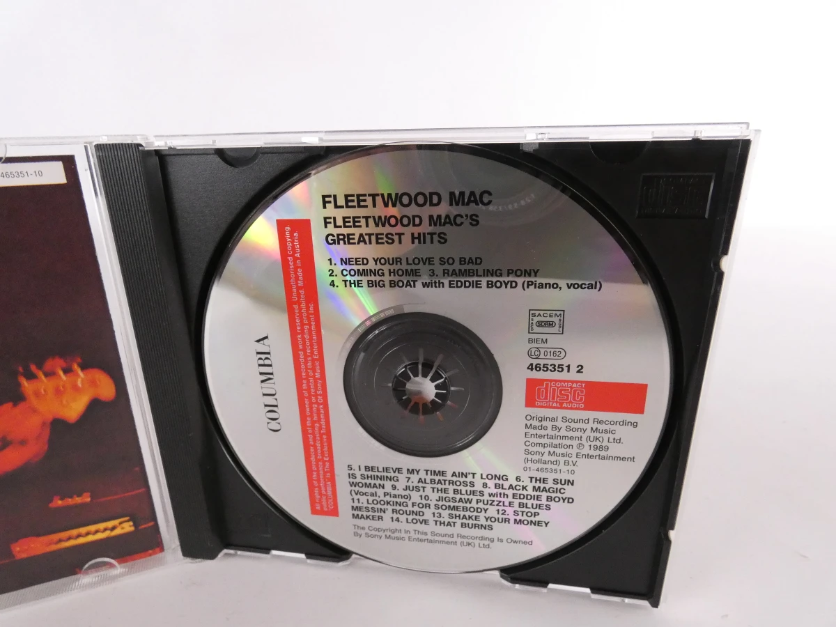 Fleetwood Mac CD's en DVD's muziekcollectie