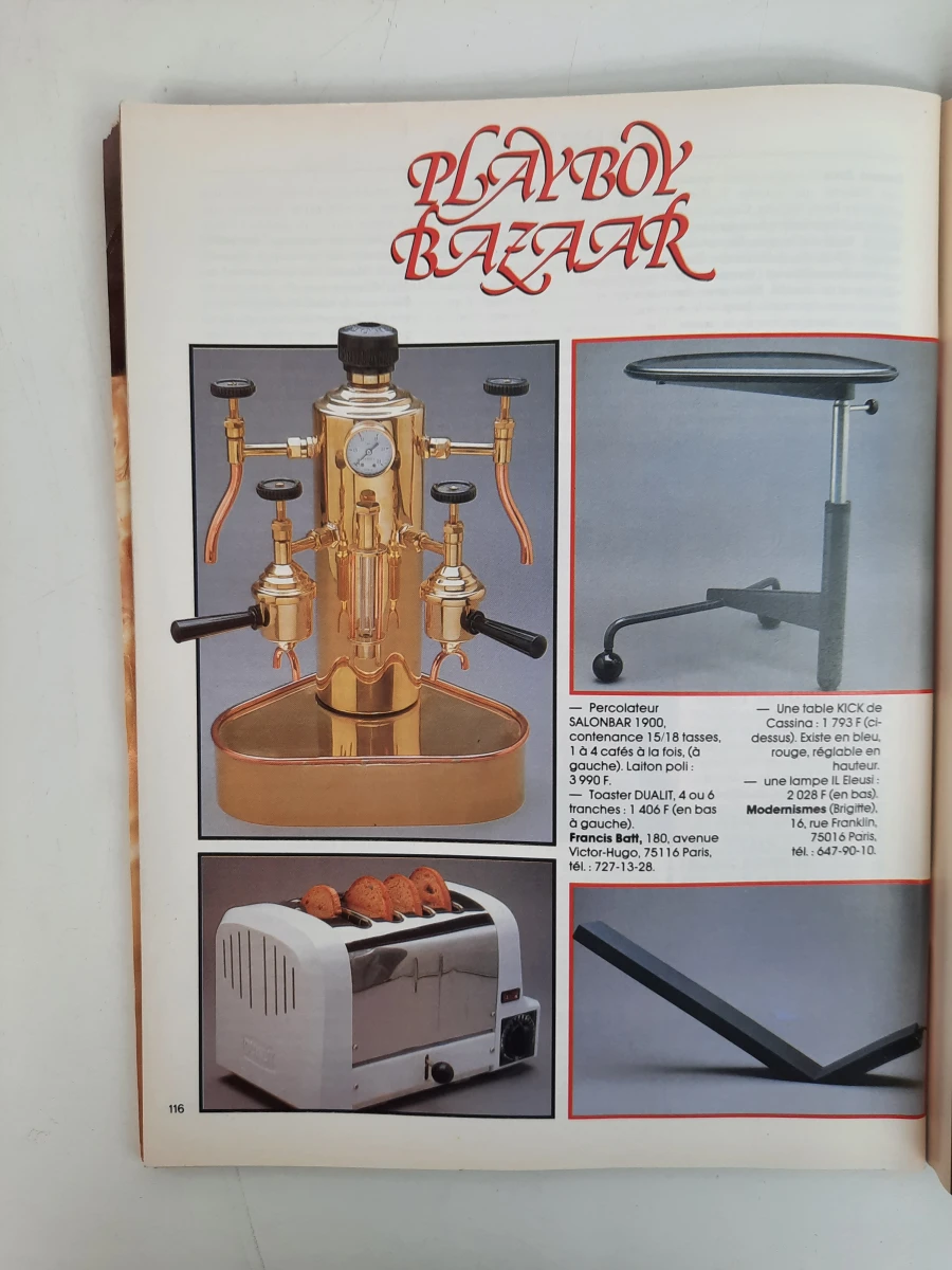 Lot vintage Playboy magazines – Franse edities (jaren '70 en '80) - foto 12