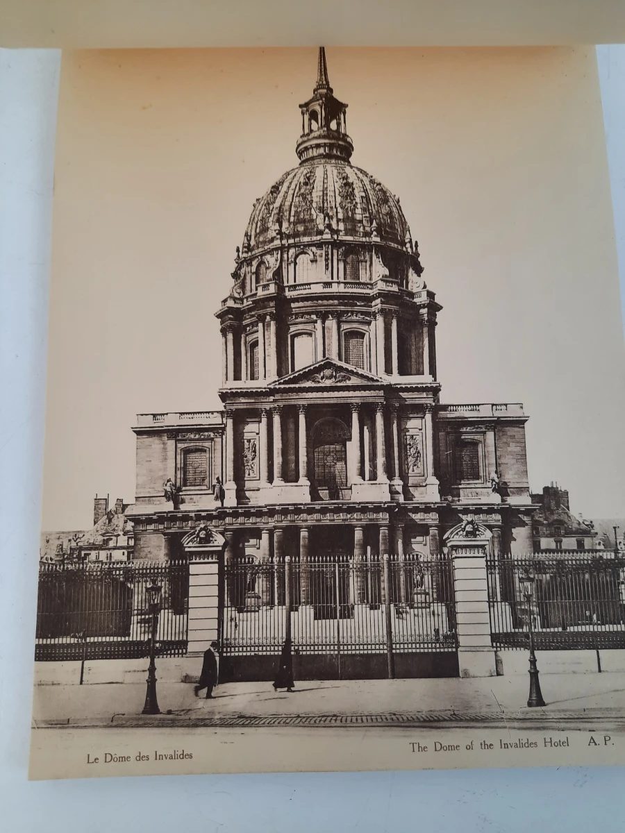 📜 Set van 2 Antieke Franse Foto-albums / Souvenirboeken (ca. 1910–1920) - foto 4