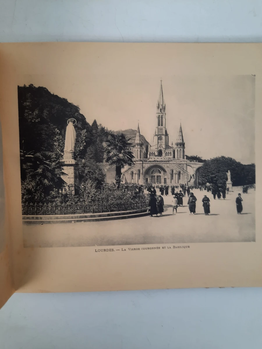 📜 Set van 2 Antieke Franse Foto-albums / Souvenirboeken (ca. 1910–1920) - foto 2