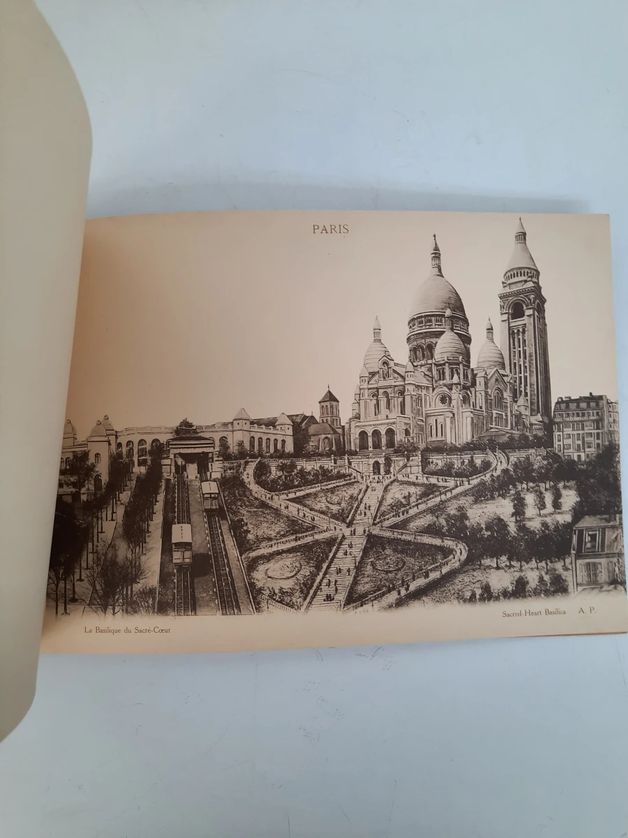 📜 Set van 2 Antieke Franse Foto-albums / Souvenirboeken (ca. 1910–1920) - foto 6