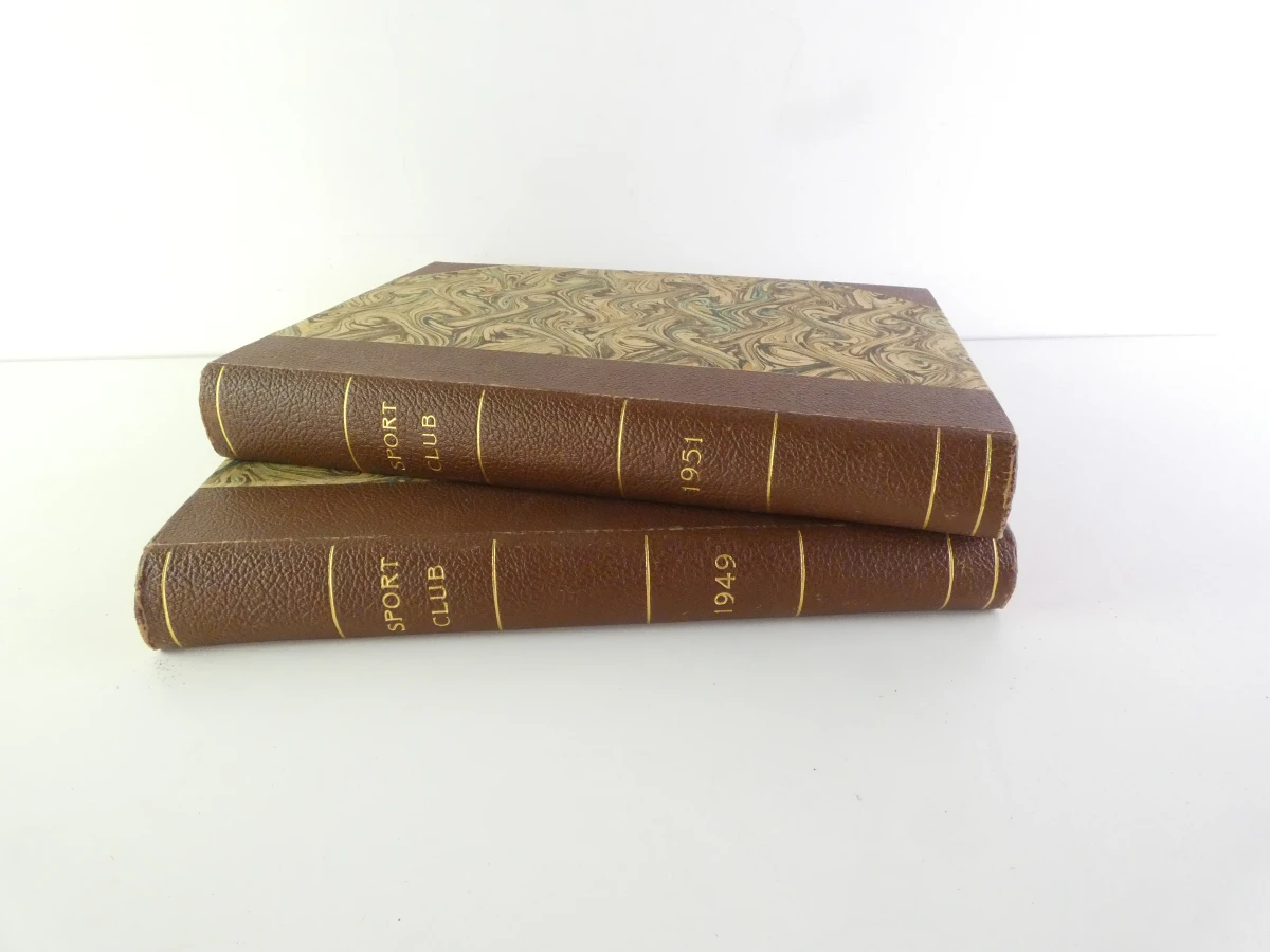 Sport Club – Vintage sporttijdschriften (1949 & 1951)