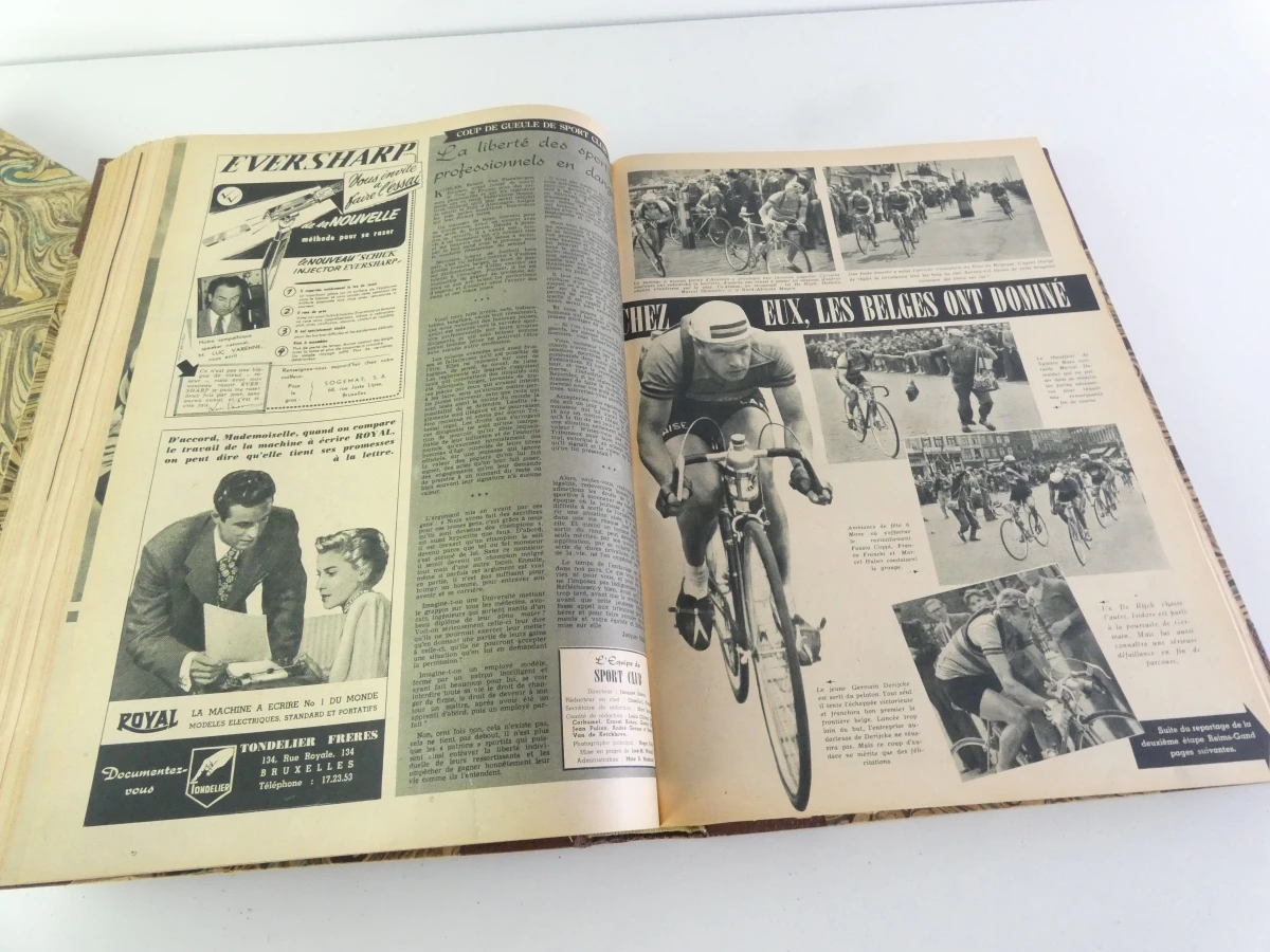 Sport Club – Vintage sporttijdschriften (1949 & 1951)
