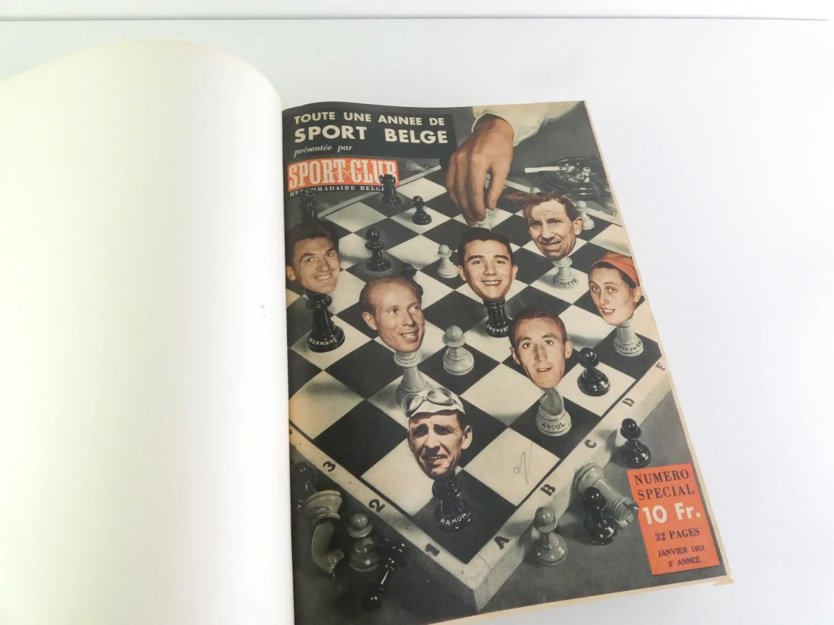 Sport Club – Vintage sporttijdschriften (1949 & 1951)