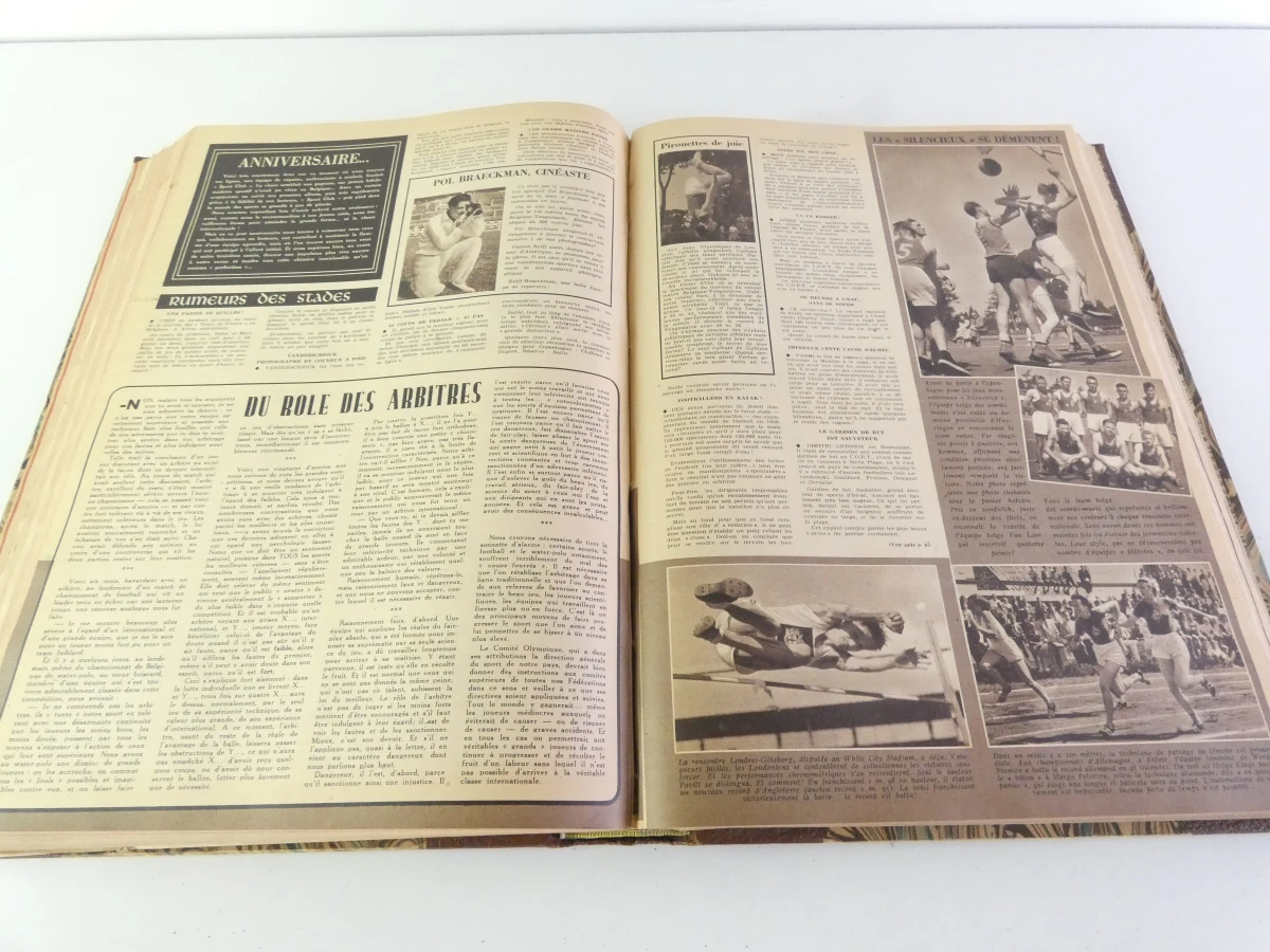 Sport Club – Vintage sporttijdschriften (1949 & 1951)