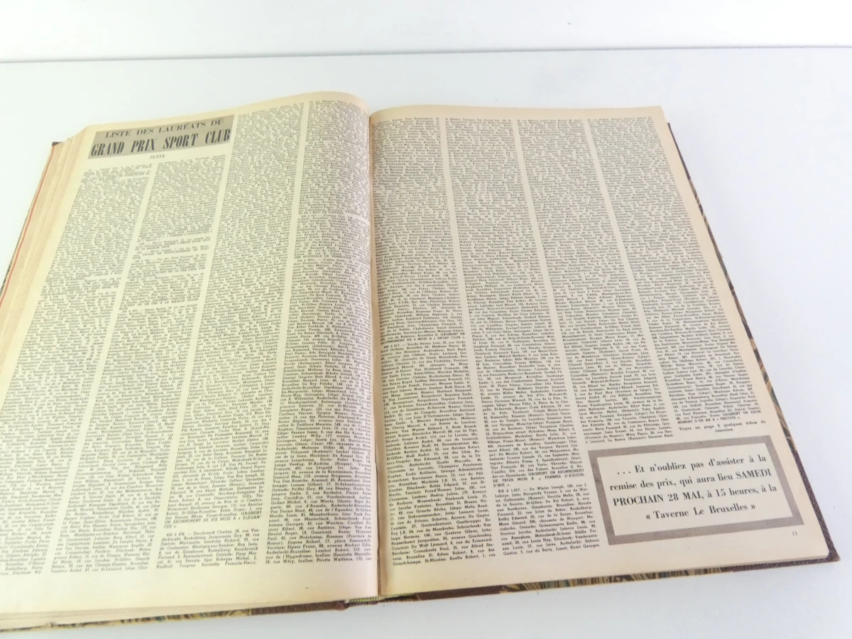 Sport Club – Vintage sporttijdschriften (1949 & 1951)