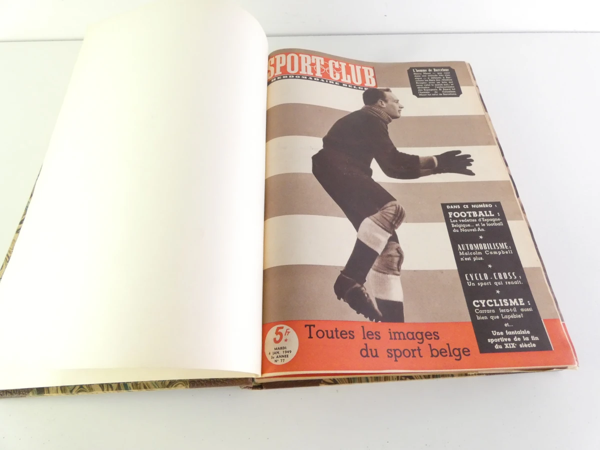 Sport Club – Vintage sporttijdschriften (1949 & 1951)